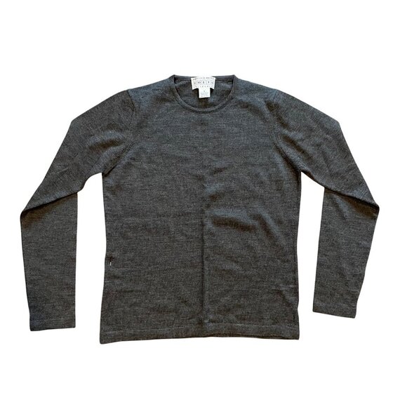 Saks Fifth Avenue Folio Collection Sweater, 100% Extrafine Merino Wool, Size M - Picture 1 of 8